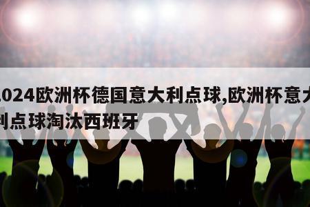 2024欧洲杯德国意大利点球,欧洲杯意大利点球淘汰西班牙